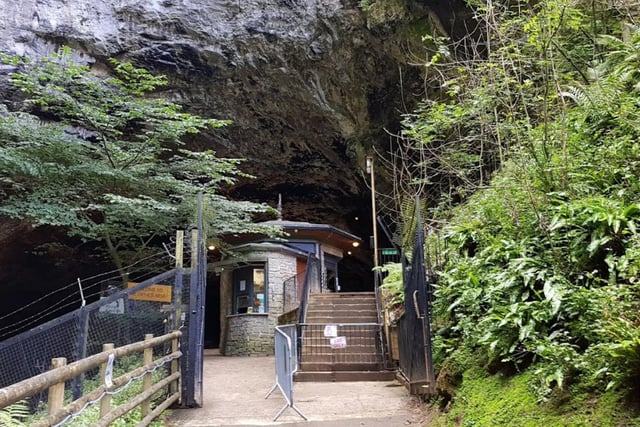 Peak Cavern, colloquially known as the "Devil's Arse" is one of the country's most well known caves. The name was changed to Peak Cavern during the late 1800s, as to not offend a visiting Queen Victoria. Notably, it boasts the single largest cave entrance in Britain.
