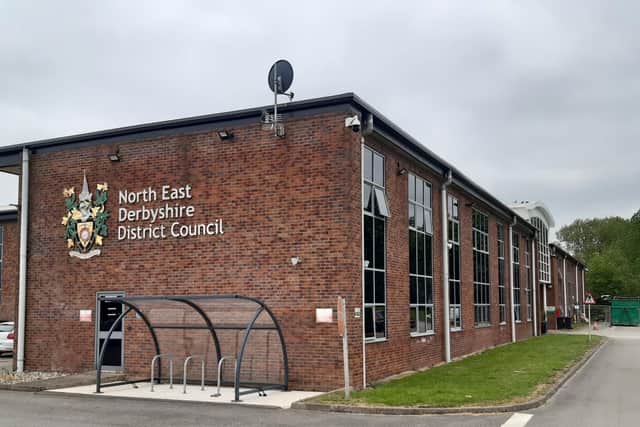 North East Derbyshire District Council Offices, At Mill Lane