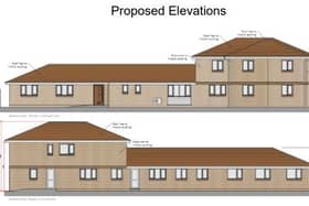 Designs for the planned new residential assessment centre and children's home on St Philip's Drive, Hasland,