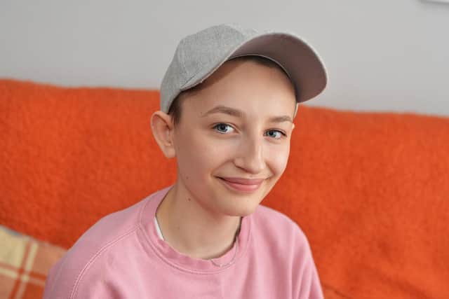 Ella Goodwin, 13, has lost her hair due to illness and will now be allowed to wear a cap at school after a U-turn by Heritage High School in Clowne