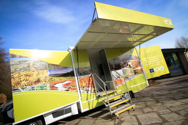 The world's first bog on wheels will be at Hall Leys Park on July 30.