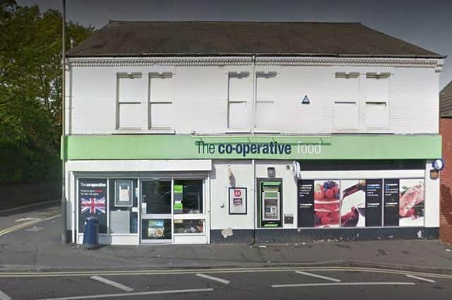 The Co-op on High Street in Brimington, Chesterfield.