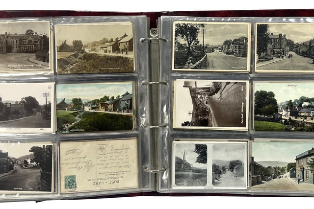 Brian's postcard collection consists of over thirteen hundred cards mainly dating from the early 20th century covering almost every part of Derbyshire you can think of including Hathersage, Bamford, Ladybower Dam, Castleton, Grindleford, Monsal Dale and many more.