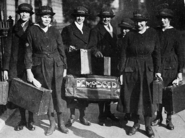 WRNS were demobbed after just 20 months of service. Picture: National Museum of the Royal Navy