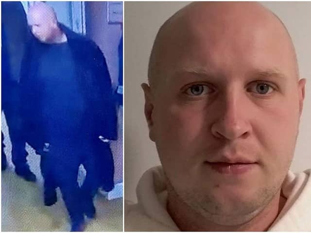 Liam was last seen wearing a black dressing gown, black jogging bottoms and black trainers. Liam was wearing a t-shirt underneath his dressing gown but does have a union jack tattoo on his chest.