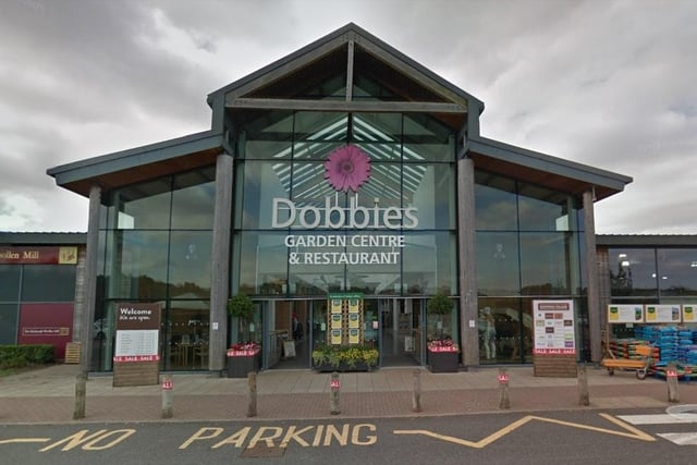 Dobbies, which has a branch at Barlborough, is selling real Christmas trees. It is also delivering them in December. (https://www.dobbies.com)
