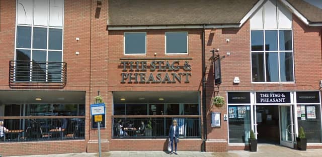 We start this list off with the popular Stag And Pheasant, Unit 4, Clumber Street, Mansfield, Nottinghamshire NG18 1NU. They score full marks with a rating of 5.