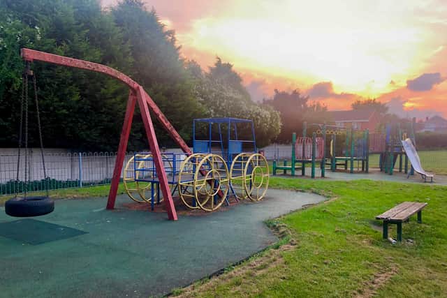 The Friends of Badger Park at Brockwell, Chesterfield, are raising money for a new playground.