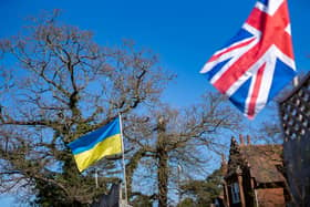 Derbyshire residents have led the way in showing solidarity and support for people forced to flee Ukraine.