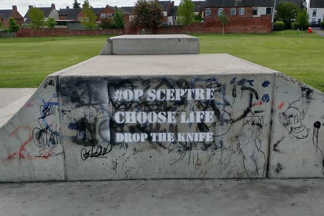Derbyshire police have charged four men with knife crime offences during Operation Sceptre - a dedicated, anti-knife crime week which runs from May 16 to 22