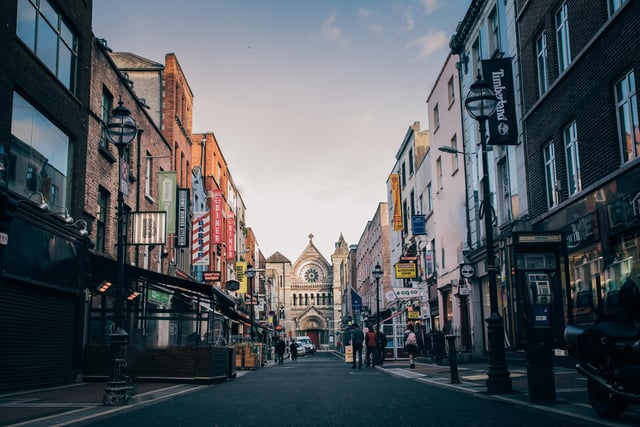 Ryanair operates flights to Dublin everyday with one way tickets starting from £13.