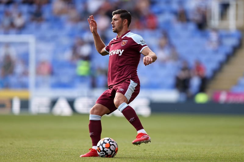 Aaron Cresswell had a superb season for West Ham United as David Moyes side achieved Europa League qualification. The full-back claimed the most assists in the Hammers' squad (8) last season.