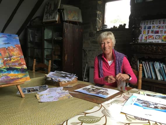 Lyn Littlewood, well known for her watercolours of Derbyshire, will exhibit her work in the Ten Artists Exhibition.