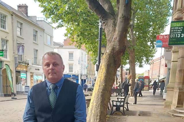 Patrick Coughlan from Chesterfield thinks car park should be free as people are visiting others in a hospital to show their love.