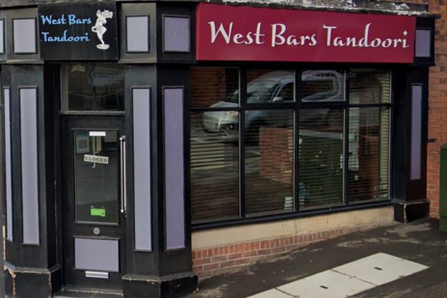West Bars Tandoori, 41-43 West Bars, S40 1AZ. Rating: 4.4/5 (based on 231 Google Reviews). "Been to pretty much every Indian restaurant in Chesterfield and West Bars Tandoori is above and beyond the rest."