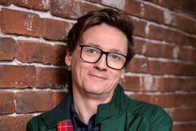 Ed Byrne has featured in the latest episode of Ashgate Hospice’s podcast. Credit: Roslyn Gaunt