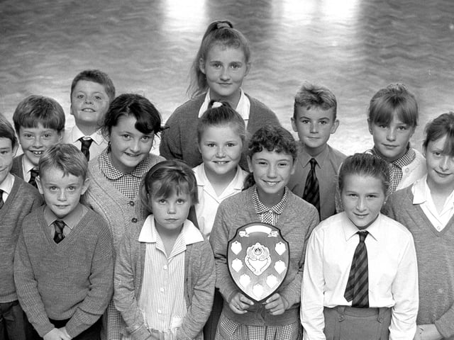1990 and St Patrick's School road safety quiz team