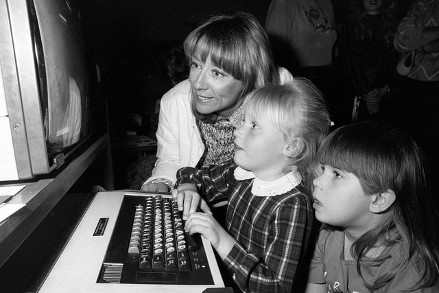 King Edward Primary school's technology evening in 1990