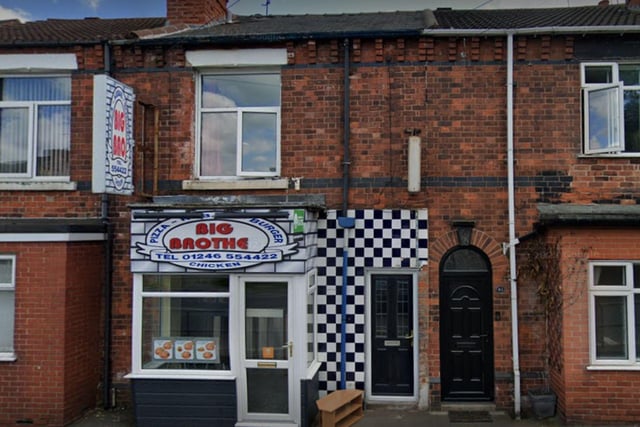 Big Brother at Sheffield Road, Chesterfield holds a one-star hygiene rating following an inspection in April this year.