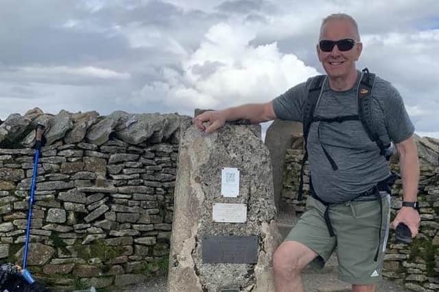 David Cartawick has achieved his goal of walking 13 million steps in a year to raise money for Ashgate Hospice.