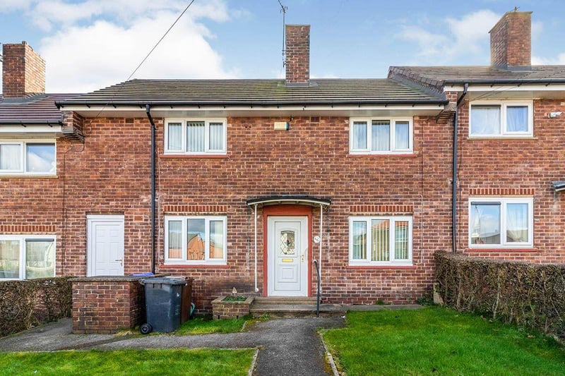 This 3-bed terraced house on Collinson Road, S5, is for sale at £95,000. It is number six on Zoopla's list  https://ww2.zoopla.co.uk/for-sale/details/57812085/?search_identifier=56662deba24c96256319dc917c8d4de9
