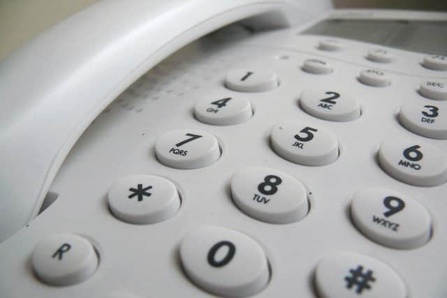 Derbyshire residents are urged to be cautious when receiving calls.