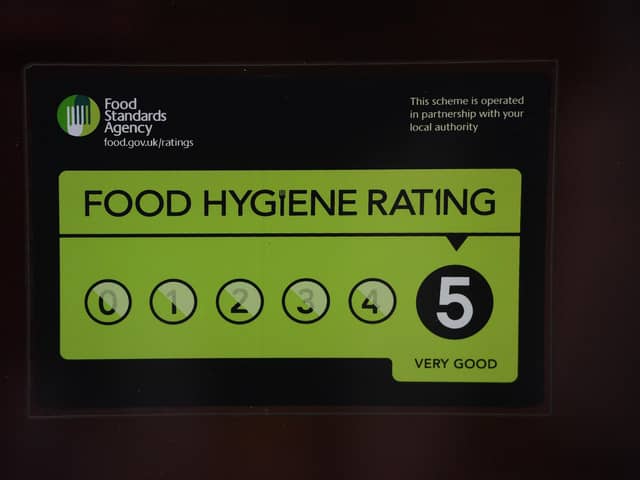 New hygiene ratings have been issued to a number of Derbyshire premises