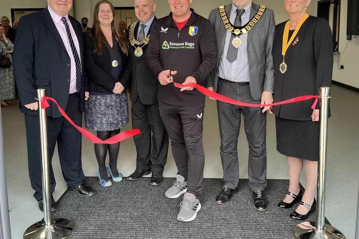 Nigel Clough opens new grassroots sports and community venue in Amber Valley 