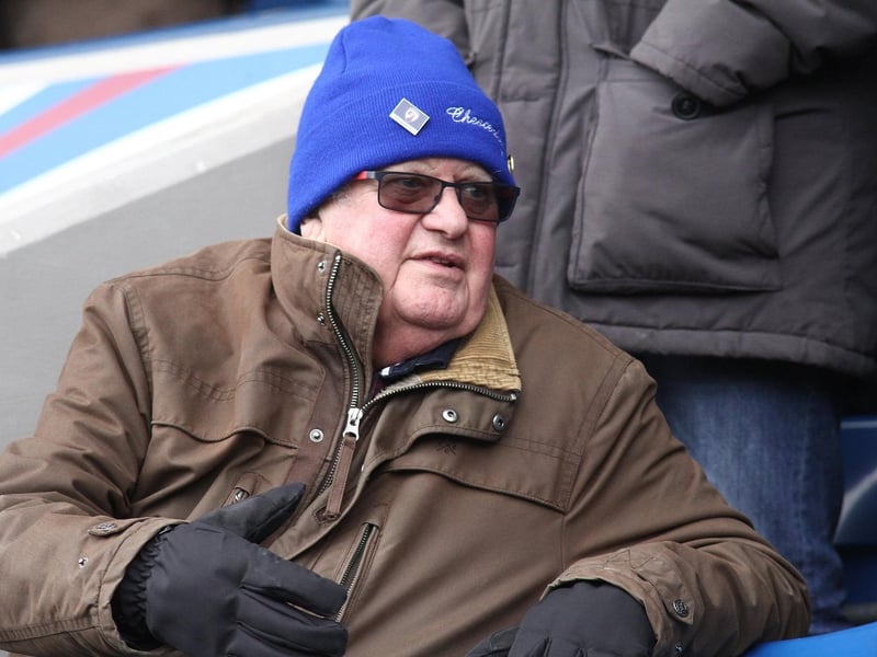 Chesterfield fans before the game at home to Ebbsfleet on 22nd February 2020.