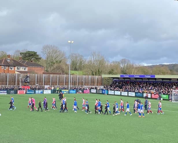 Chesterfield visited Dorking Wanderers on Saturday.