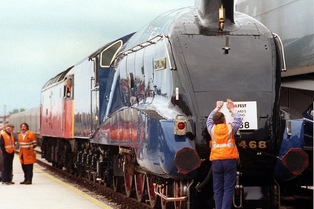 Mallard arrived at the Doncaster International Railport in 1998