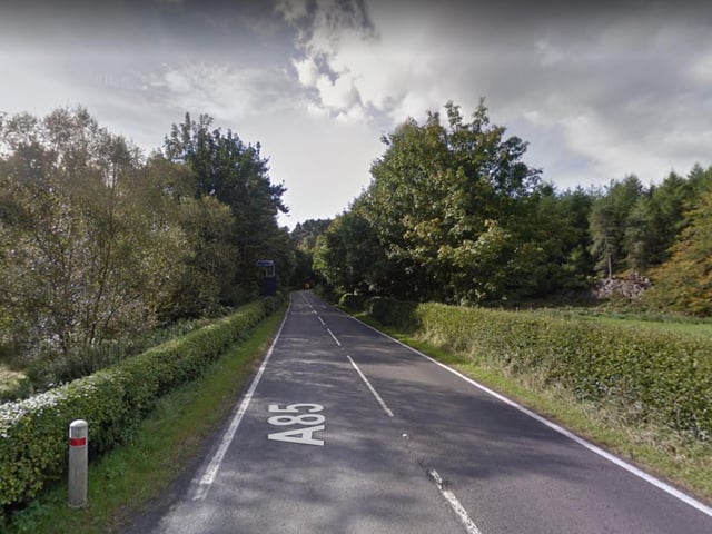 The number of serious or fatal accidents on the A85 (Perth to Oban) between 2017 and summer 2019 was 33, making it Scotland's eighth most dangerous road.