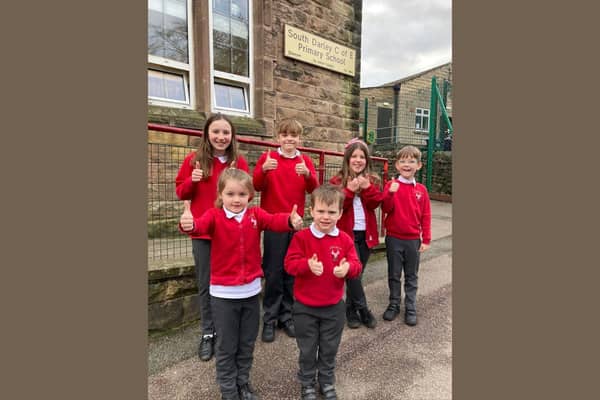 Children, Staff and Parents at South Darley C.E. Primary School were delighted with the findings of their recent SIAMS Church School Inspection.