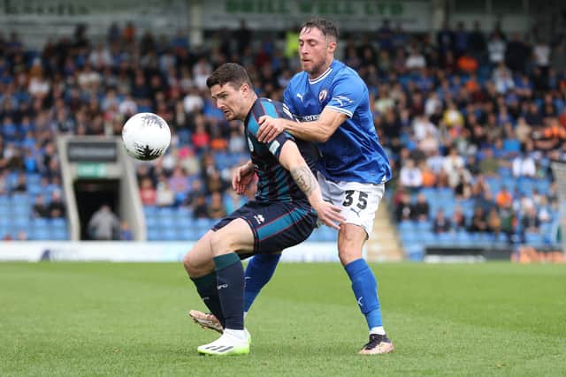 Mike Jones has signed a new contract at Chesterfield.