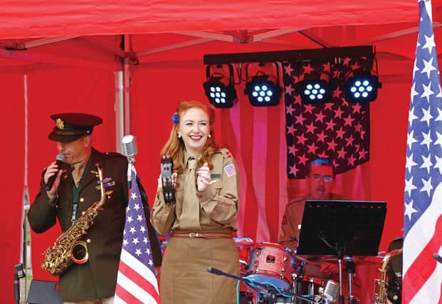 Kalmazoo Dance Band will be playing at the 1940s market in Chesterfield on November 2, 2023.