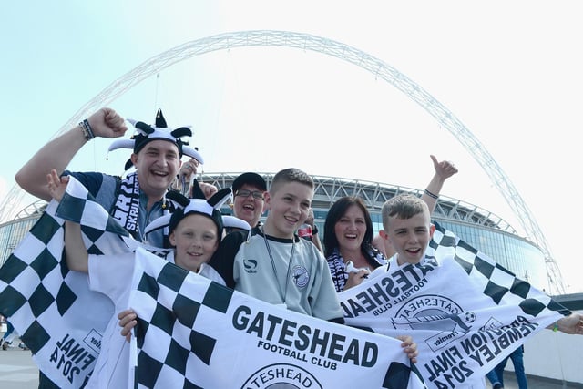 Gateshead had 51 bookings and just one red.