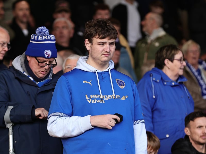 Port Vale v Chesterfield - fans picture gallery