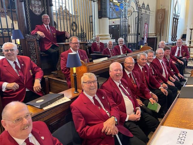 Pye Hill and District Male Voice Choir are among the three choirs who will be performing in a charity concert at St Mary's Church, Wirksworth, on June 24.