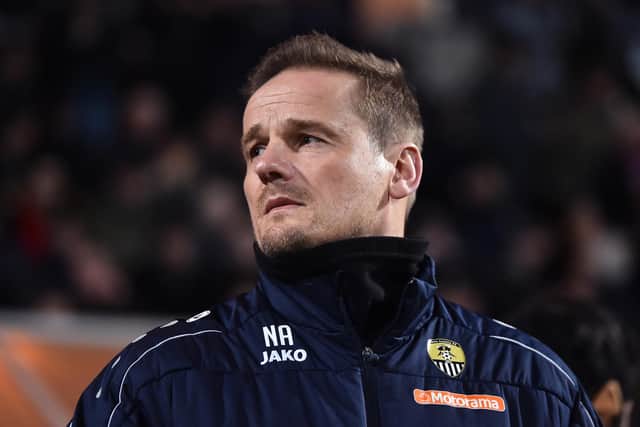 Neal Ardley, manager of Notts County.