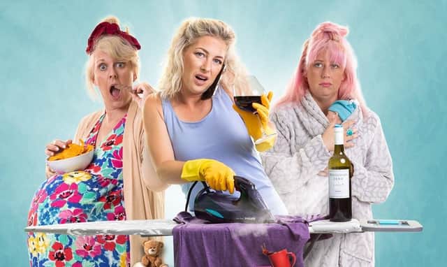 Sarah Dearlove, Gemma Bissix and Amy Ambrose  star in Mum's The Word which is touring to Chesterfield's Winding Wheel on Friday, October 7, 2022.