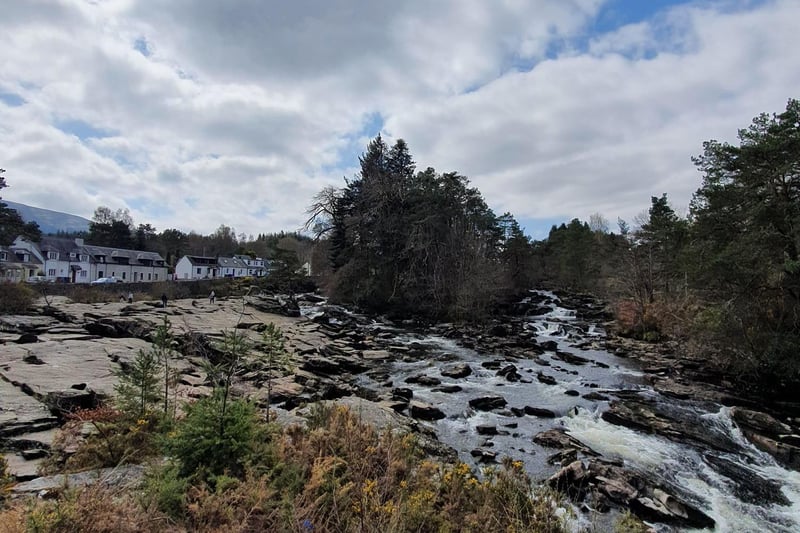 Katie Grome took this photograph of the Falls of Dochart during a trip to Killin.
