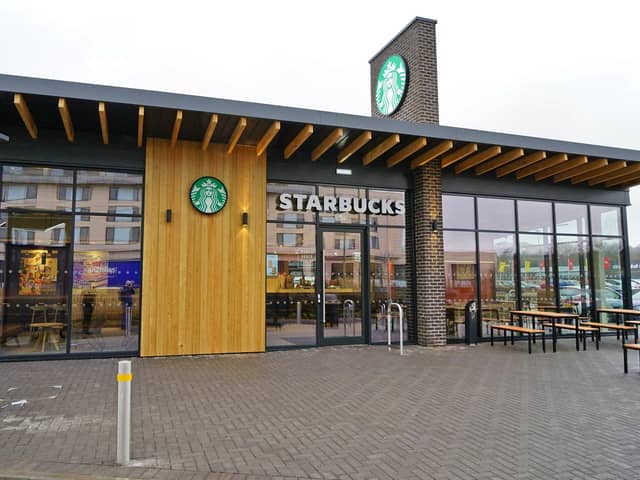 First look at new Starbucks on Meltham Lane Chesterfield.