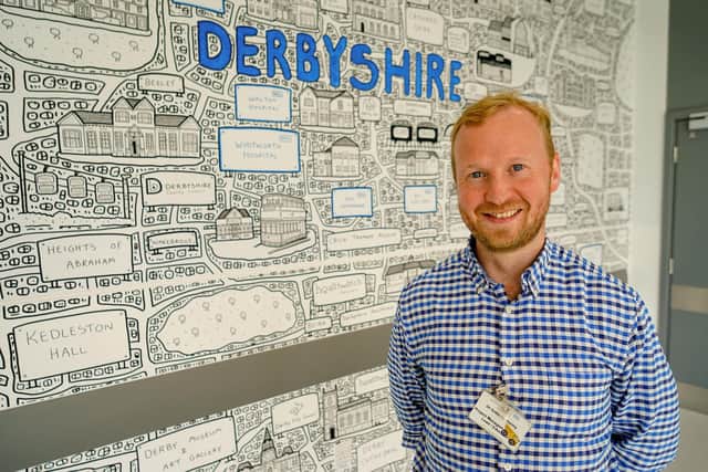 Chesterfied Royal Hospital new Emergency department opens today - 21st June. Dr Anthony Kenny, programme director, new emergency department.