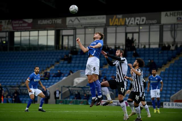 Chesterfield chucked away the points against Notts County at the Technique Stadium on Saturday.