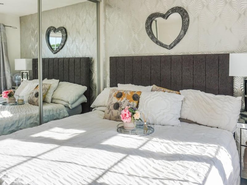 Master bedroom with ensuite shower room