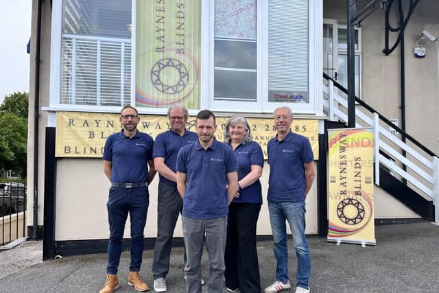 From left: L-R Brian Thomas, Gary Barber, Stuart Campbell, Teresa Griffin, Steve Ecob