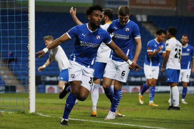 Chesterfield have two games remaining to secure a play-off spot.