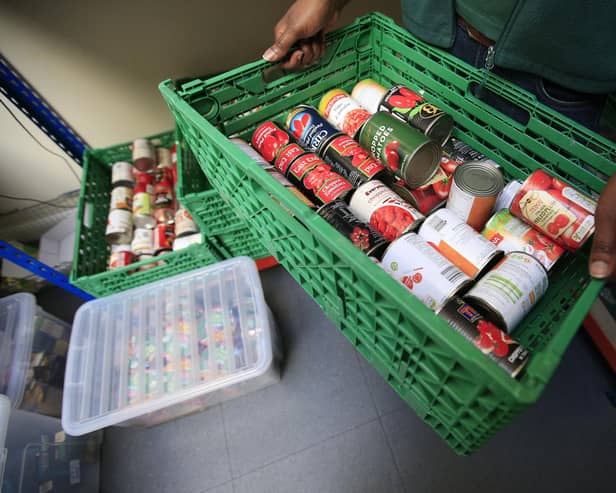 Latest figures show 10,689 emergency food parcels were handed out to people in need
