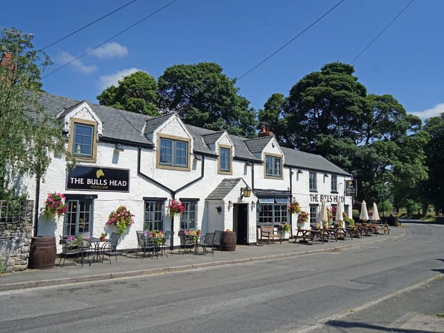 The Bulls Head can be found in Foolow - and has been ranked among the best cosy pubs in Derbyshire.
