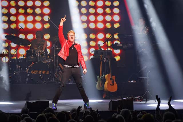 Get It On stars Brian Connolly Jr, the son of the late frontman of Seventies glam band The Sweet.